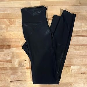 Spanx Faux Leather Leggings Size Medium